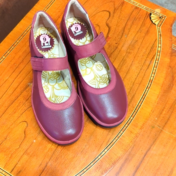 Fly London Mary Jane Wedge Shoes - Picture 1 of 5